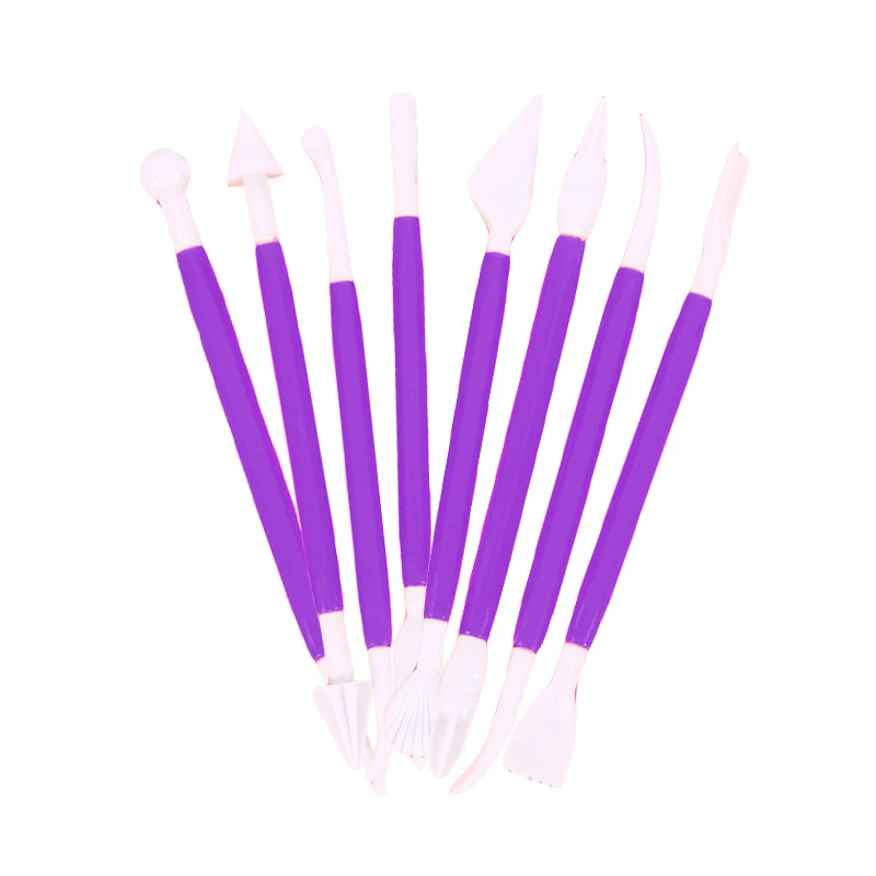 Набор для гравировки 8 шт. украшения торта цветов инструмент поделок из сахара |