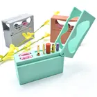 1 шт. Стоматологическая автоклавной дезинфекция Эндо держатель файлов коробка инструмент 10 отверстий для стоматологический инструмент