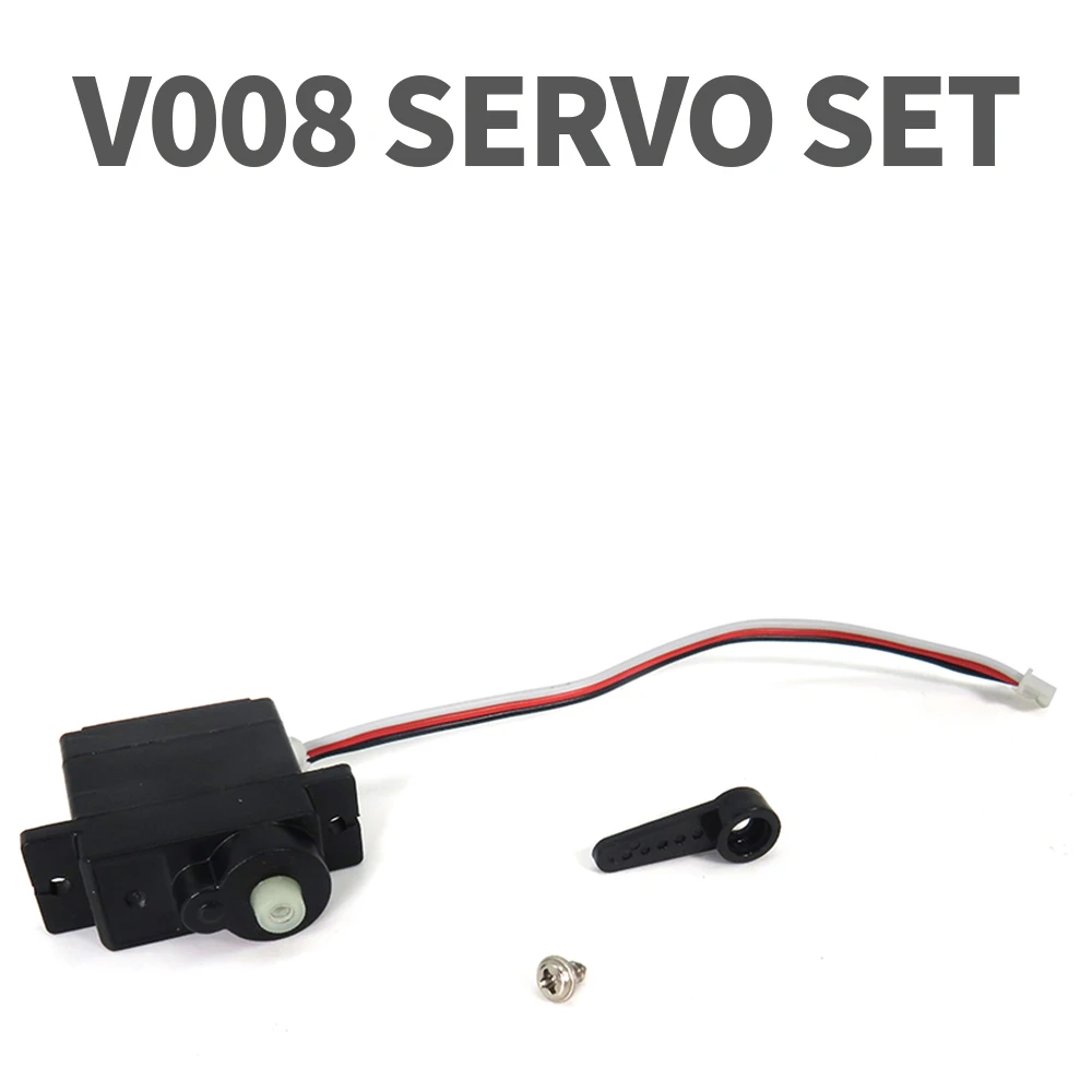 

Flytec V008-12 Servo Set Original Spare Part For V008 RC Jet Boat Direction Control Part Steering Gear