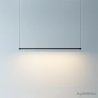 Минималистичная линия подвесной светильник светодиодный светильник для столовой обеденный стол офисный современный подвесной светильник s подвесные светильники осветительный прибор