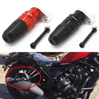 motorcycle cm500 accessories parts exhaust sliders crash pads protector for honda rebel 500 cmx500 cmx 500 motorbike