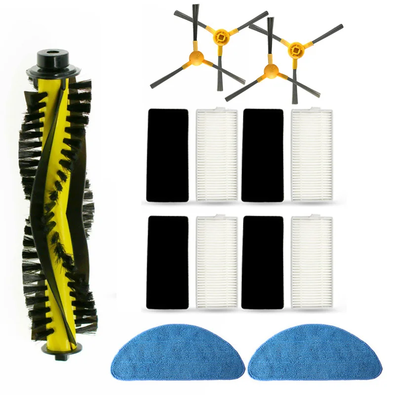 15 шт. ЩЕТОЧНЫЕ фильтры СС комплект одежды для NEATSVOR X500 пылесос Запчасти мин