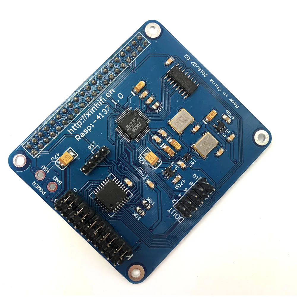 Lusya Raspi-4137 Raspberry Pi цифровой трансляционный сетевой плеер поддерживает 32bit 384K DSD256