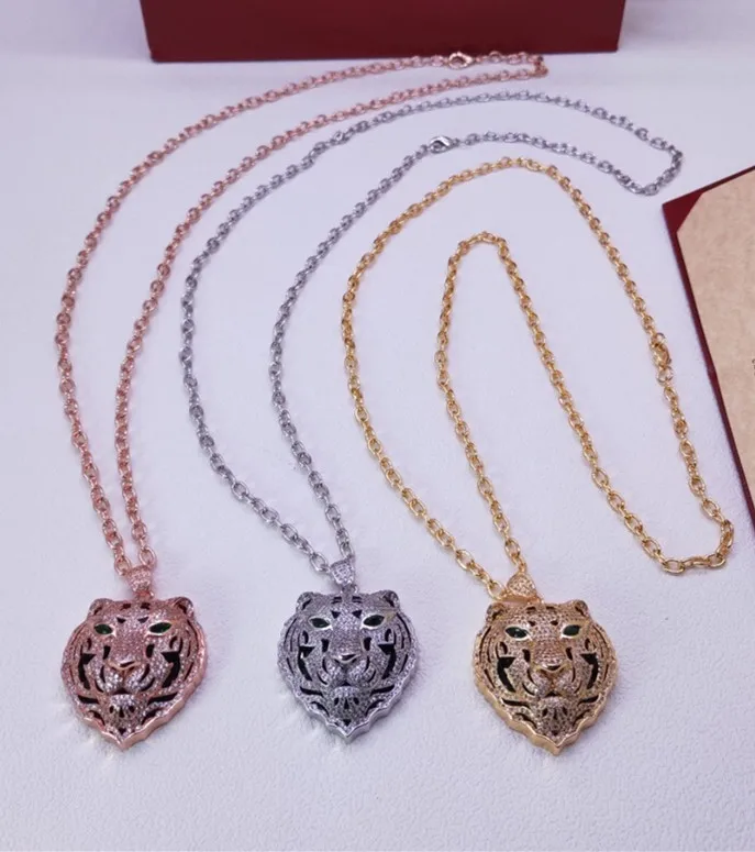 Ювелирные изделия известного бренда подвеска с пантерой эмаль Леопард голова