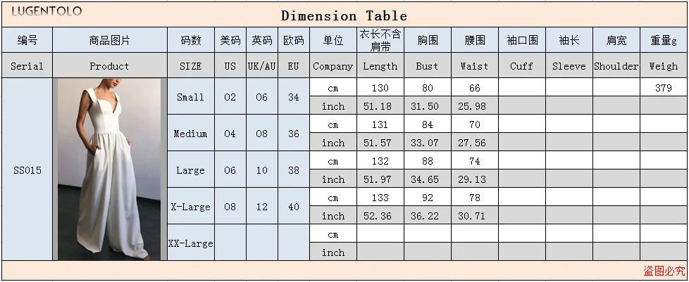 

Party Jumpsuit Women Sexy V-neck Slim High Waist Backless Female Casual Wide Legs Thin White Long Jumpsuits