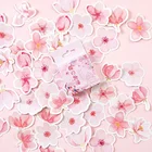 Японские вишневые цветы планировщик Цветок бумага маленькая кавайная наклейка Канцтовары Скрапбукинг журнал этикетка наклейка s Дневник Декор