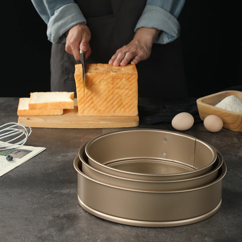 Кухонная посуда KING круглые формы для торта M/L на выбор Премиум антипригарные