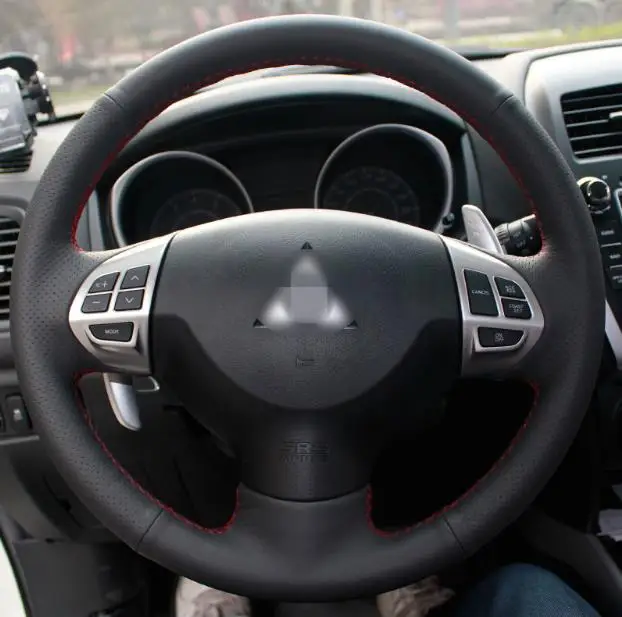 Чехол для руля из натуральной кожи Mitsubishi Lancer EX Outlander ASX|accessories car parts|car accessories mud flapscar