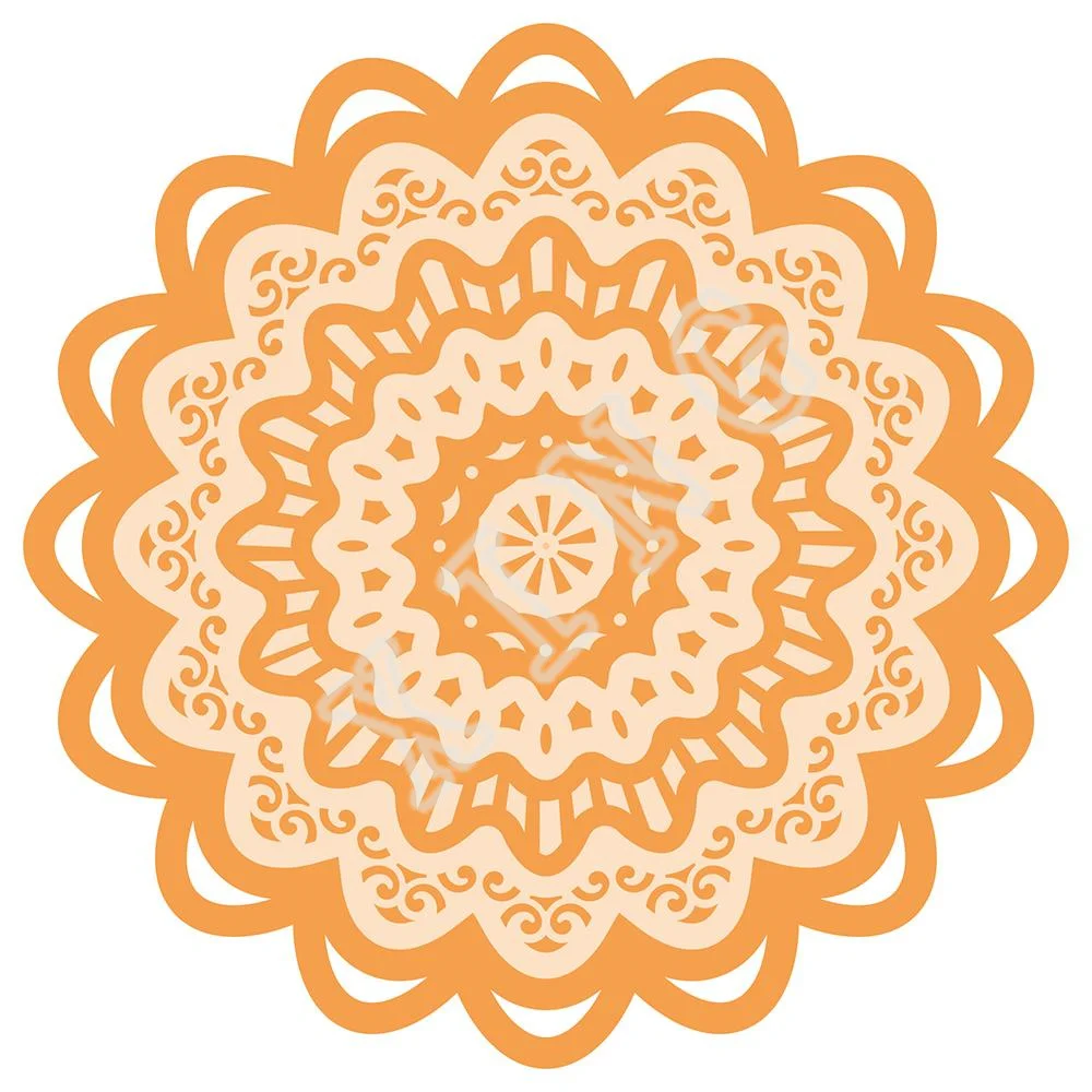 

Newest Hot Sale Circular Bloom Layering Die Set Metal Cutting Dies Diy Greeting Card Scrapbook Paper Craft Decoration Template
