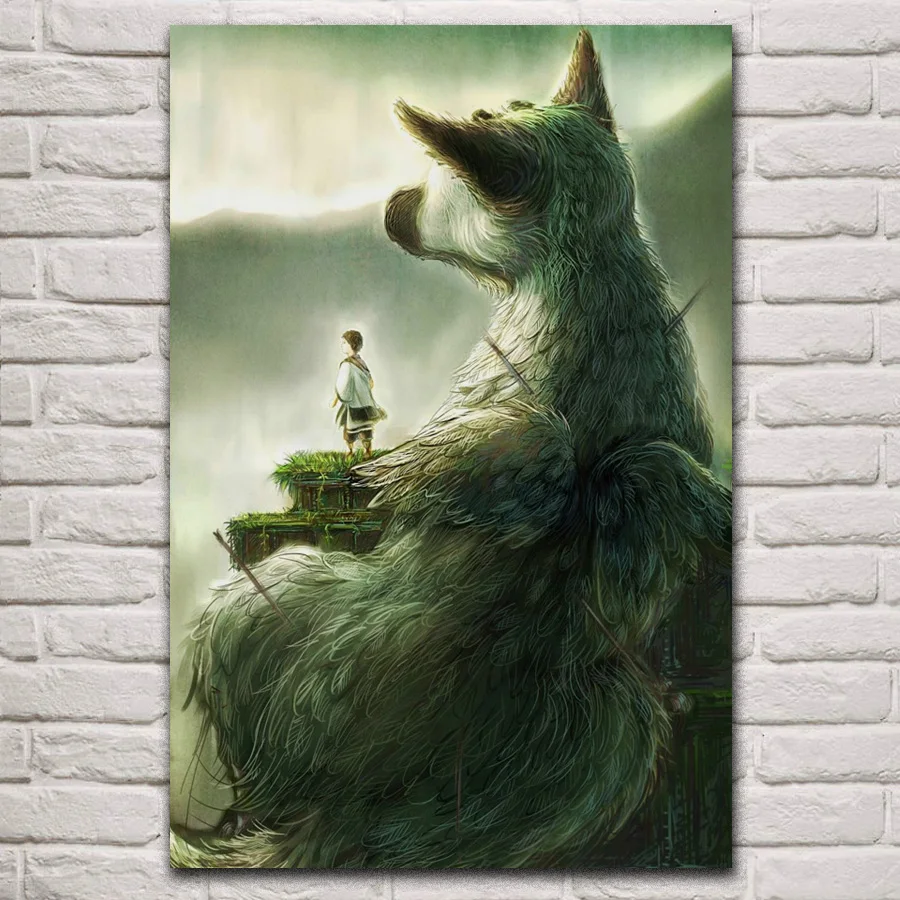 The last guardian детское животное большой питомец фэнтезийное искусство для гостиной