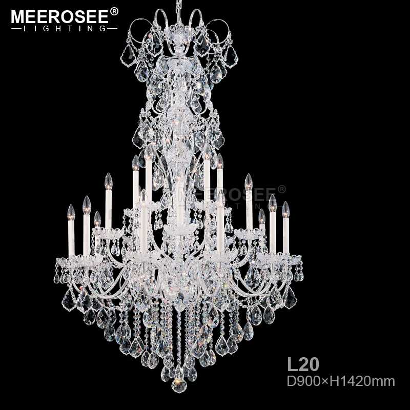

Large Chandelier Modern K9 Crystal Chandeliers lustres de cristal lamparas Long Chandelier Lighting Fixture For Living Room