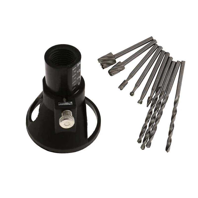 

HSS Routing Router Drill Bits Set Dremel Carbide Rotary Burrs Tools Wood Stone Metal Root Carving Milling Cutter
