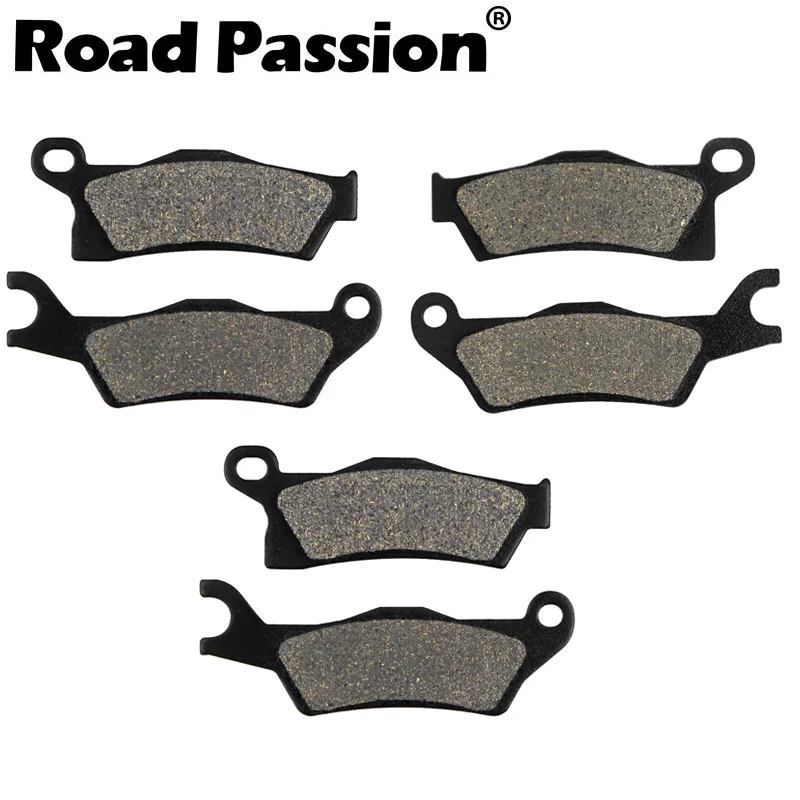 

Road Passion Motorcycle Front and Rear Brake Pads for Can Am Outlander 450 500 Max 650 800 1000 4X4 EFI STD DPS XT ATV 2012-2017