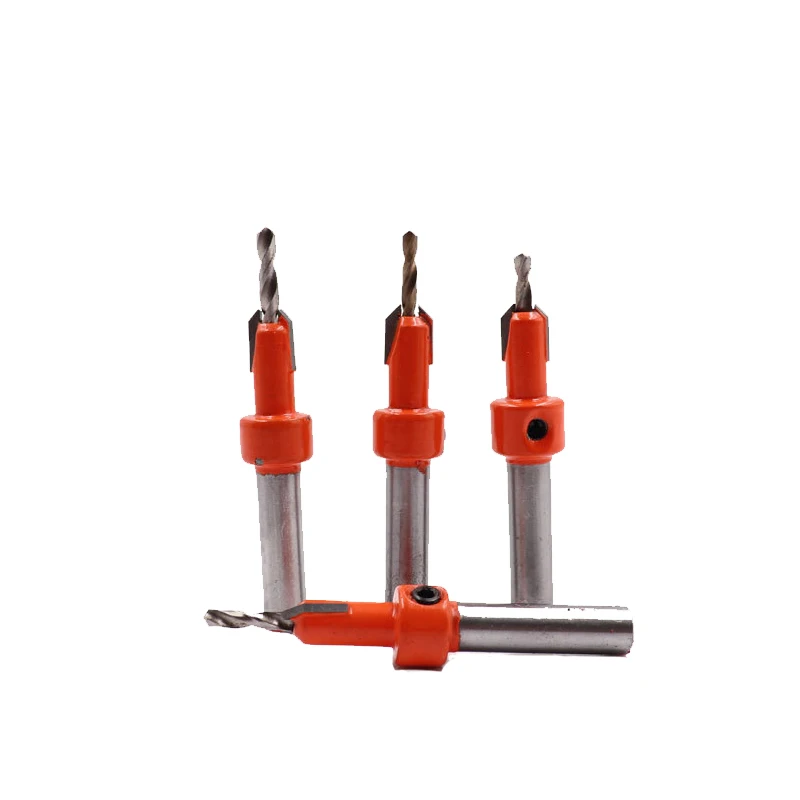 

1Pcs HSS Woodworking Countersink Drill Bit 8mm 10mm Shank Screw Extractor Demolition For Wood Milling Cutter Drill