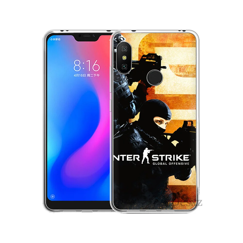 Counter Strike Cs Go On Sell для Xiaomi Redmi Mi 8 SE Note 5 5A 6 6X Pro MIX 2S A2 Lite Plus 4X 4A S2 F1 7 GO |