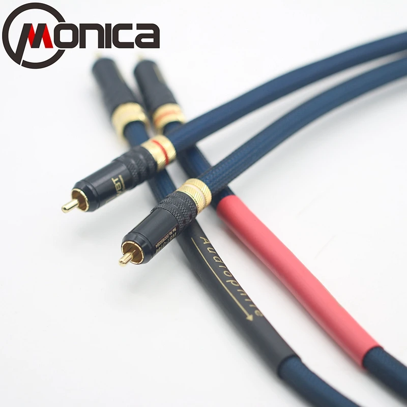 HIFI Monica ST 48B G3 аудиоустройство кабель усилитель CD сигнальный WBT позолоченный RCA