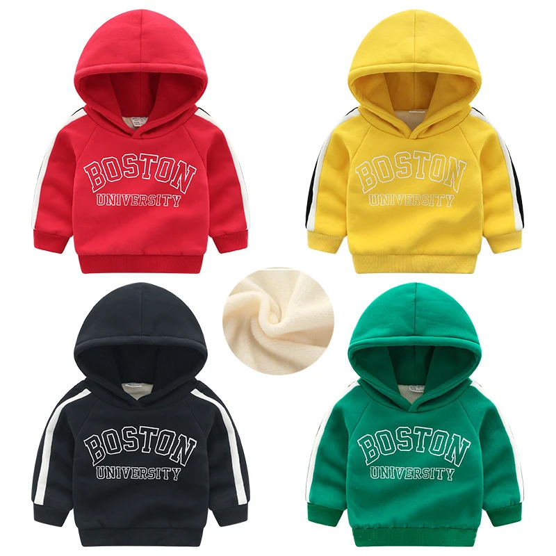 

Флисовые цветные толстовки для мальчиков и девочек, толстовки для малышей, детская одежда, Детская куртка, флокированное пальто