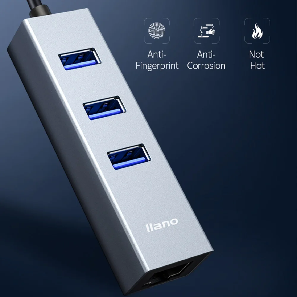 USB разветвитель LLANO высокоскоростной для MAC/Xiaomi/ноутбука/компьютера|USB-хабы| |