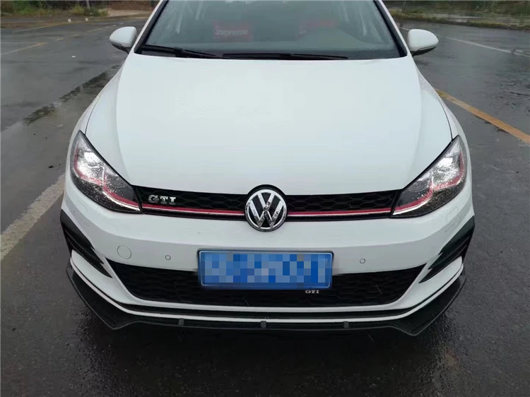Защитный диффузор для заднего бампера GOLF 7 G TI ABS 2018 5 комплект корпуса бампер