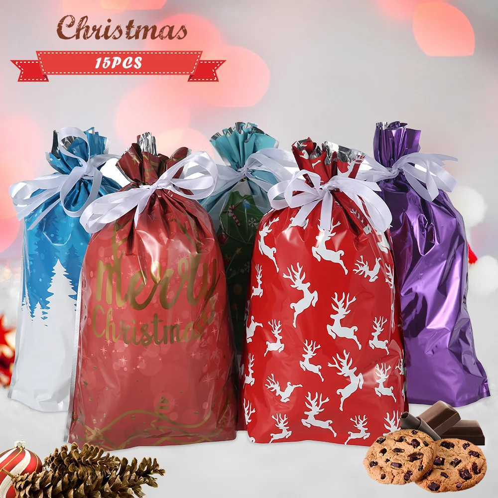 

15 шт., пакеты для упаковки конфет и печенья