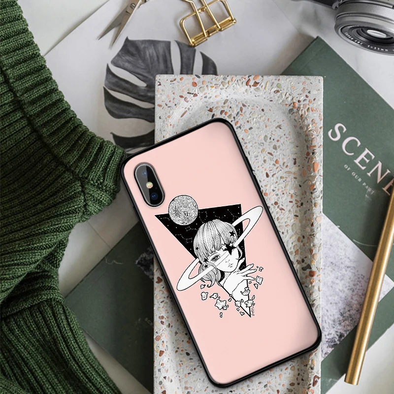 Mobile Phone Cases FOR Xiaomi Redmi Note 4X 5A 16G 32G 7 GO 7A K20pro 6 5 8 K20 Pro Abstract art planet astronaut | Мобильные