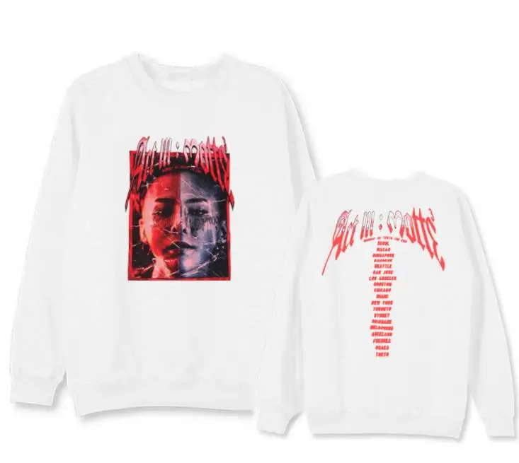 Новое поступление kpop bigbang g dragon concert с одинаковым принтом модный Kpop Bigbang GD Gdragon Concert