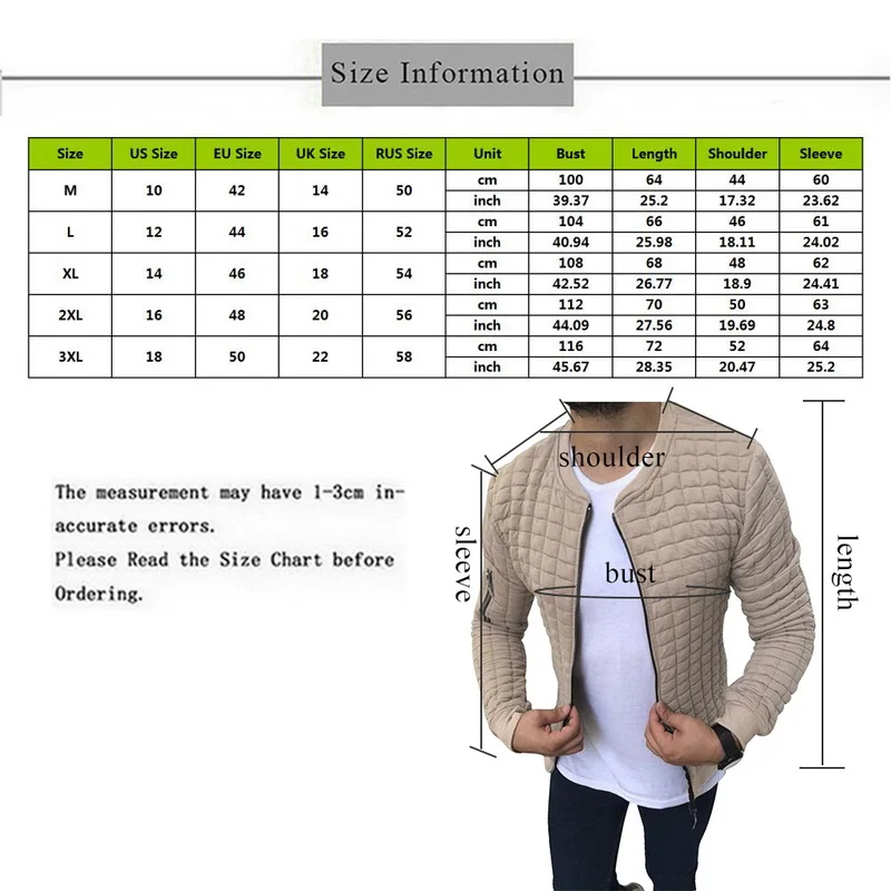 

Hip Hop Men Spring Plaid Slim Fit Jacket Thin Long Sleeve Zipper Fashion Outwear Solid O Neck Men Short Coats Casual Streetwears