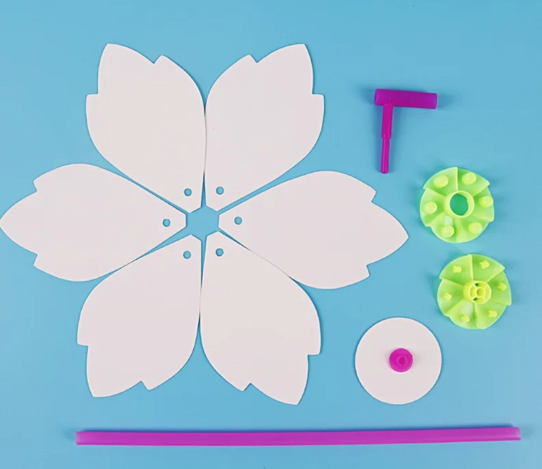 Ветряная мельница &quotсделай сам&quot игрушки креативные окрашенные белые модели