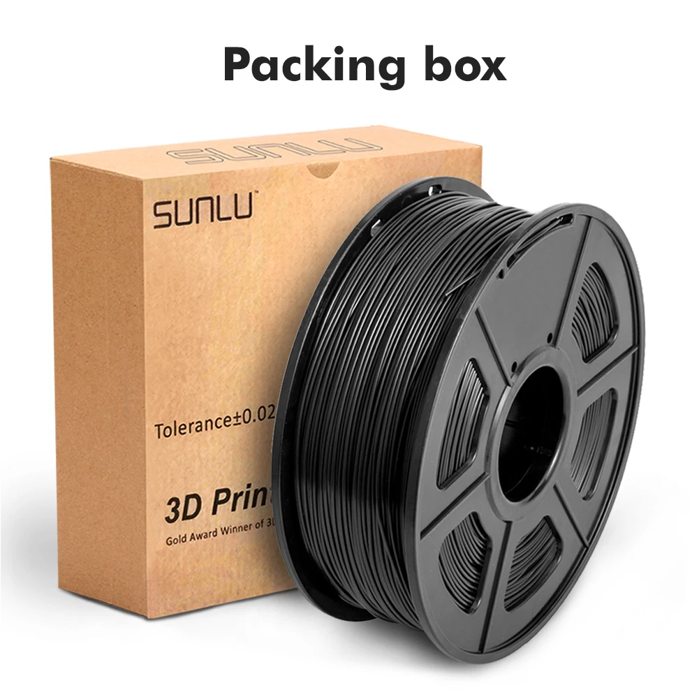 SUNLU Translucence PETG нить для 3D принтера 1 75 мм Печать Lameshape Pedant сублимационные заготовки