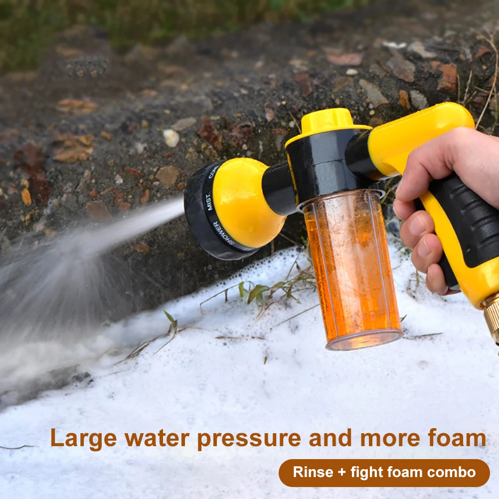 

High Pressure Washer Water Gun Multifunction Car Styling Auto Foam Water Gun Car Wash Cleaning Car Washing Snow Foam Gun Tools