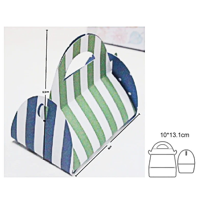 молды для рукоделия штампы скрапбукинга Пресс-формы новинка 2021 3D коробка сумка