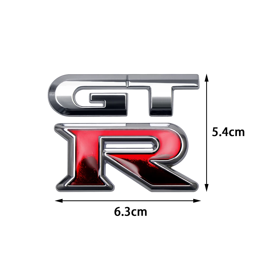 Автомобильный Стайлинг 3D металлический корпус GTR эмблема наклейка Наклейка для