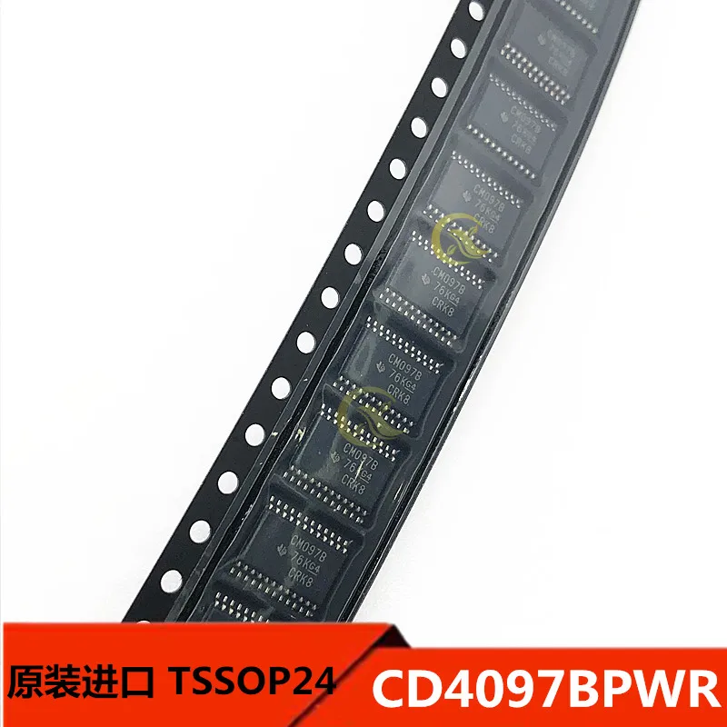 

10 шт. CD4097BPWR TSSOP24 Шелковый экран CM097B переключатель мультиплексор оригинальные продукты