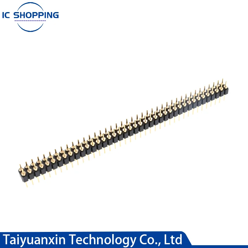 Гнездовой разъем с круглым отверстием 2 54 мм 10 шт. один ряд 1X40P двойной соединитель