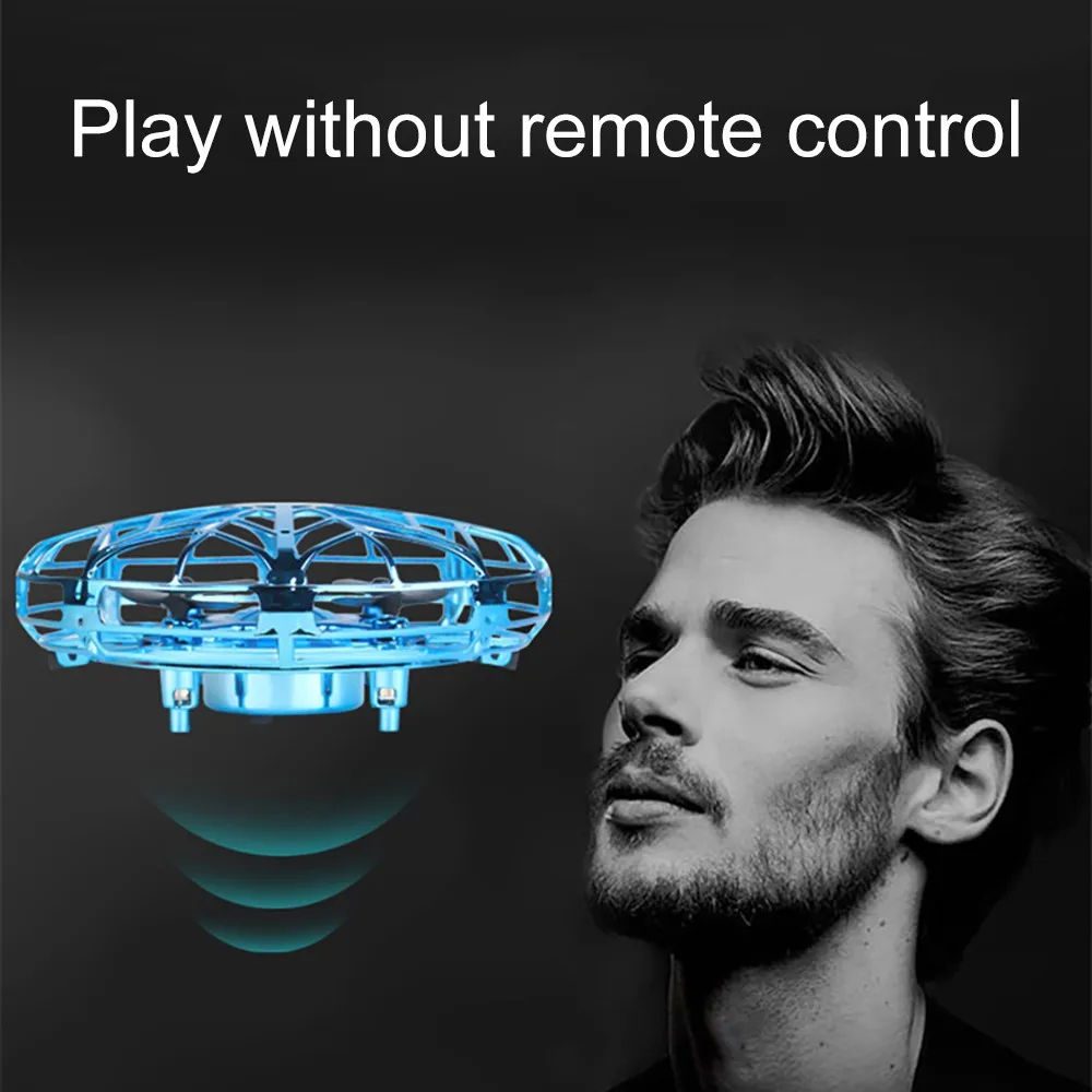 Движение самолета интеллектуальная подвеска НЛО игрушка мини четыре оси детские