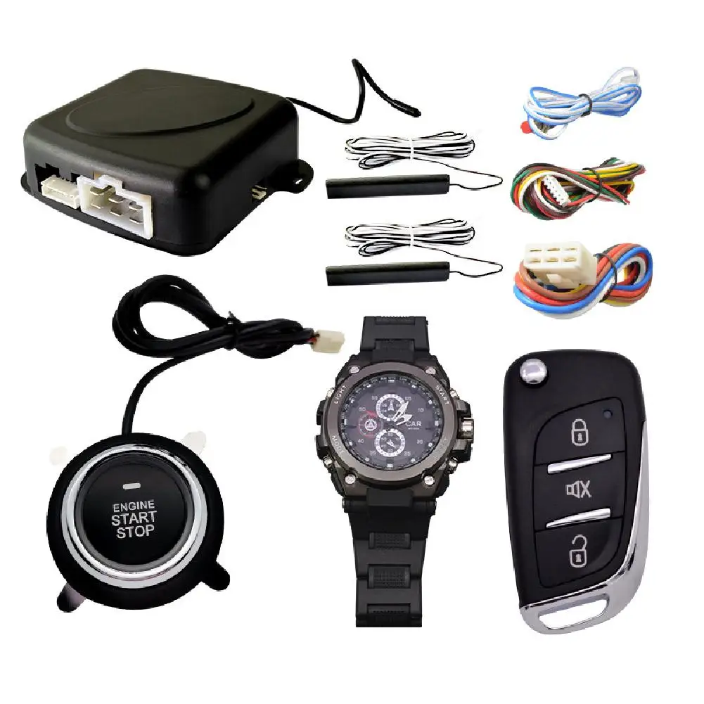 12V Watch смарт ключ автомобиля PKE бесключевого доступа Системы Смарт двигатель