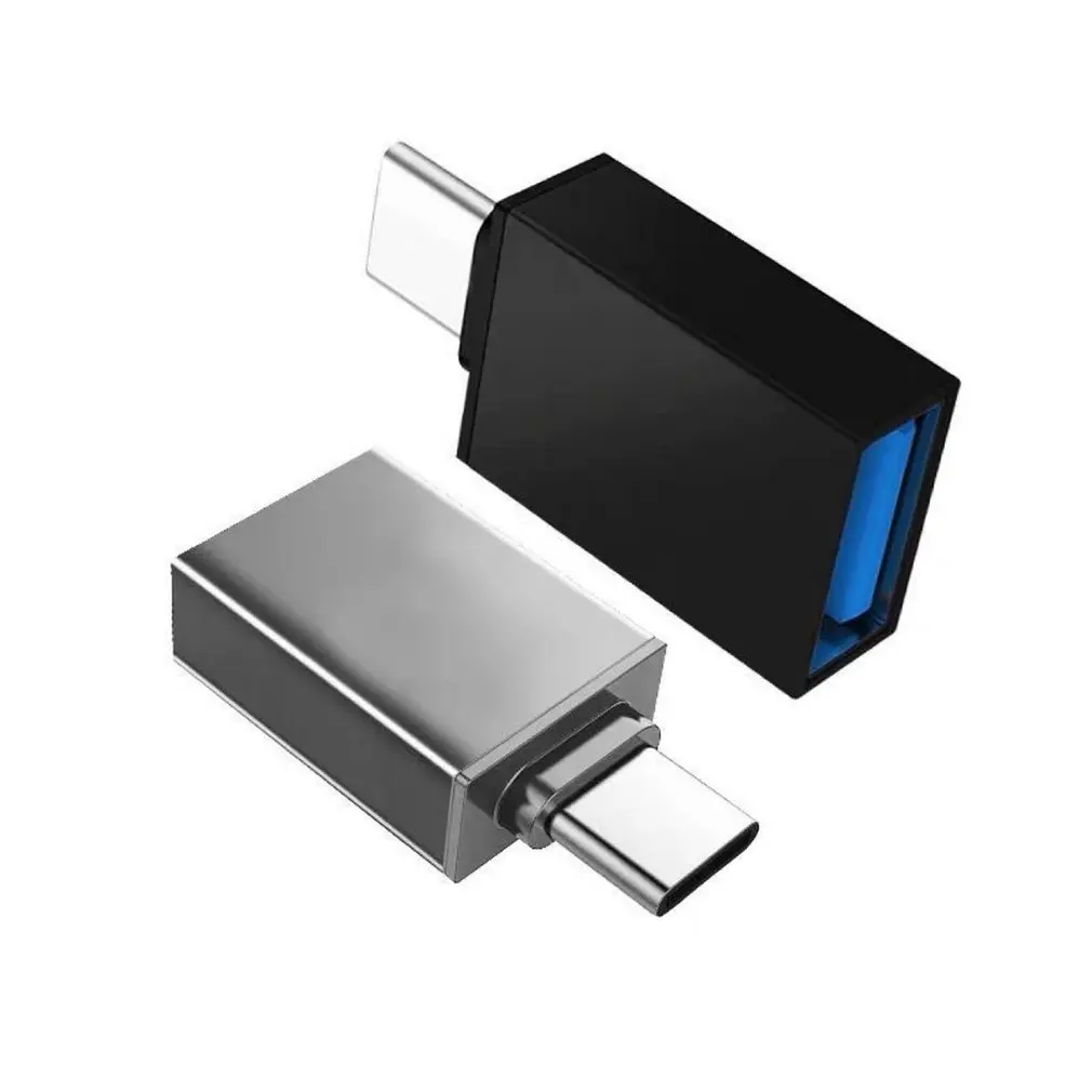 Адаптер OTG Micro USB + Type C меньшее расстояние для скачивания компьютера|Переходники и