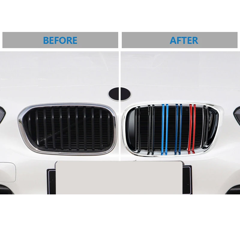 Пара матовый блесек для губ черный M Цвет Двойной планка почек гриль решетка