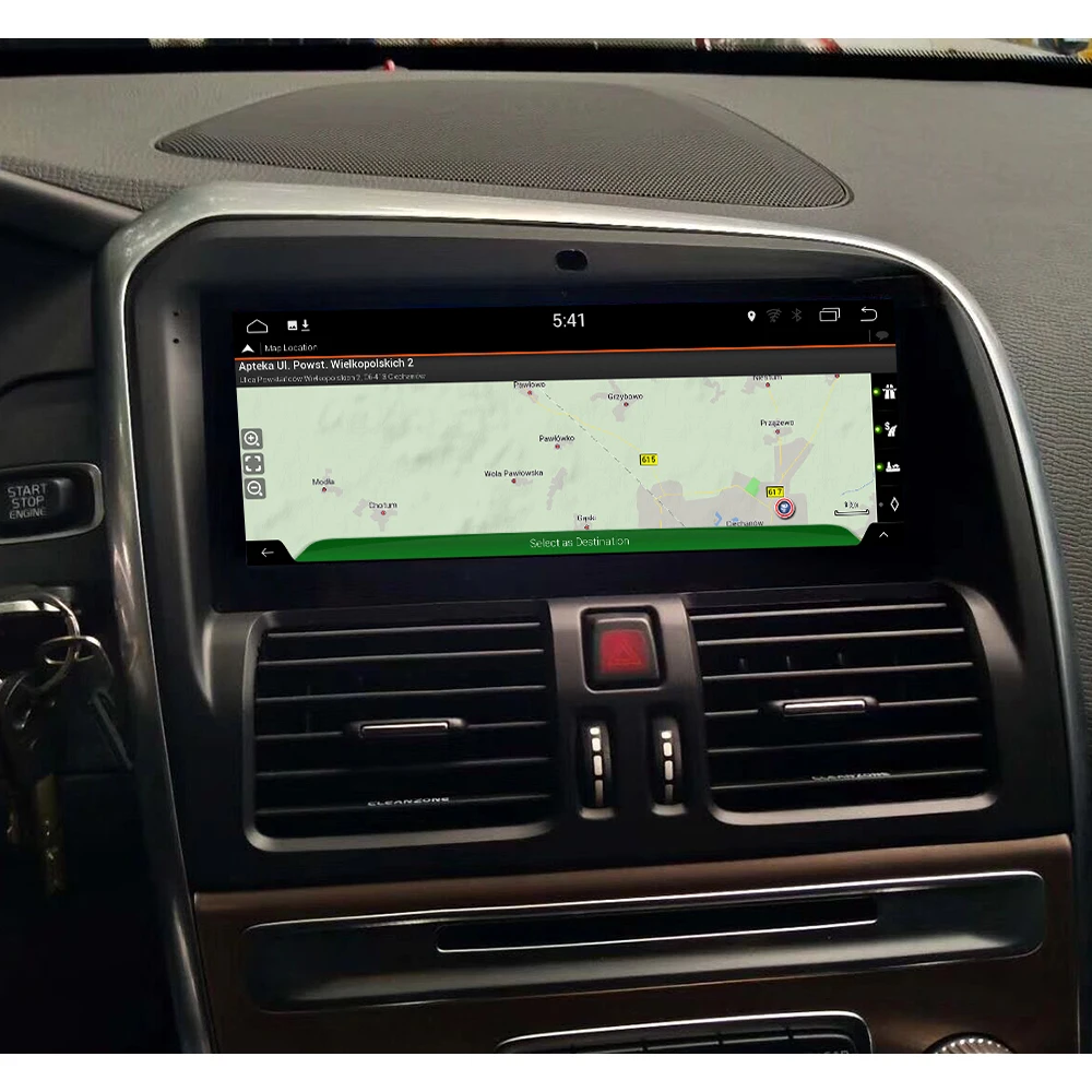 Автомобильный мультимедийный плеер стерео GPS DVD радио навигация Android экран