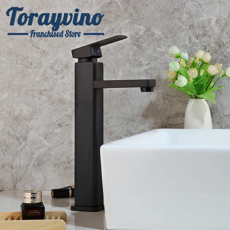 Смесители Torayvino для раковины в ванную комнату хромированные латунные краны