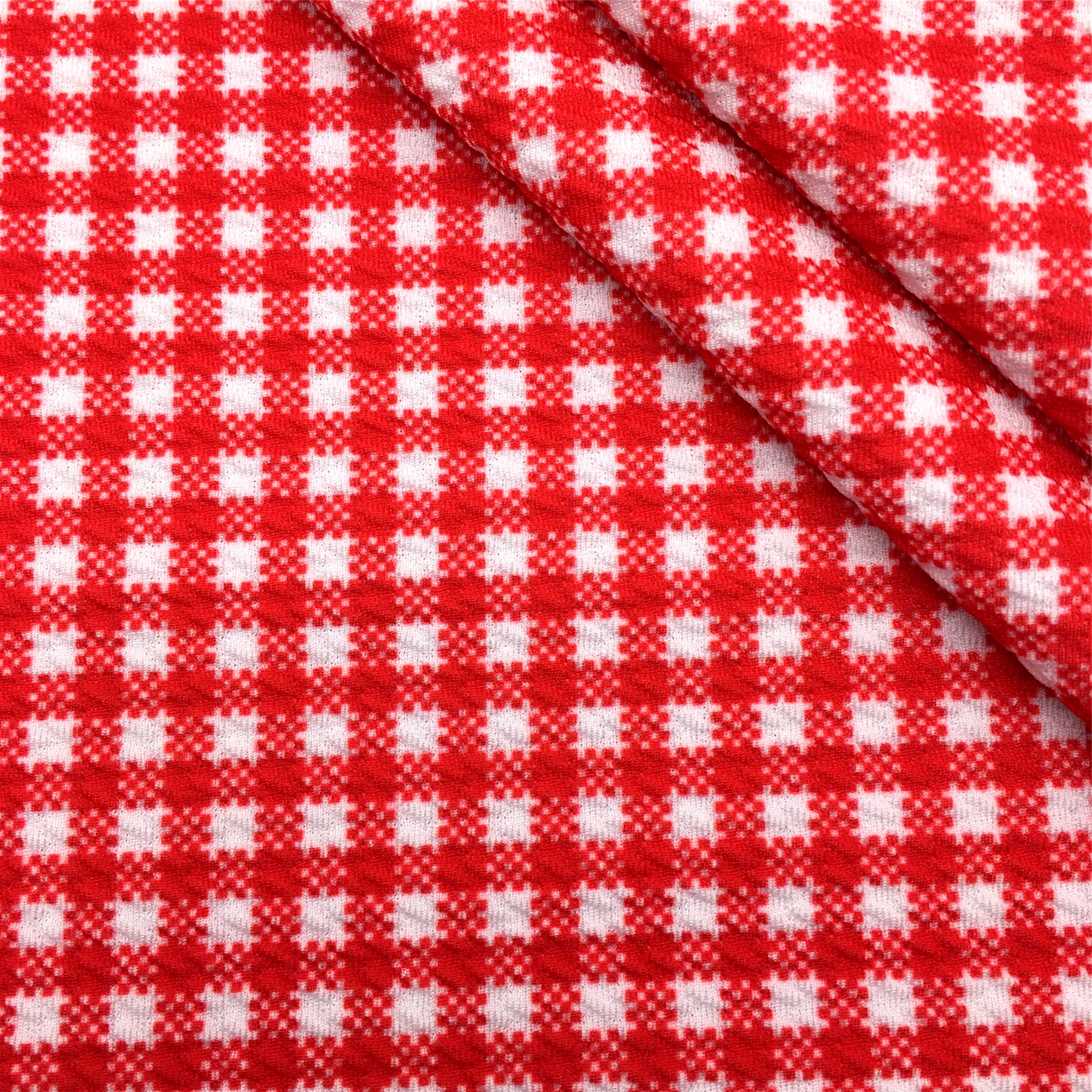 1/2 ярда трикотажная ткань из полиэстера и спандекса с принтом сердечек | Дом сад