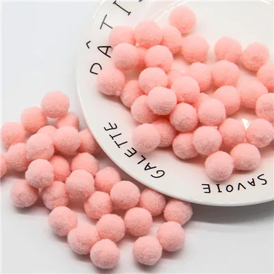 15m 03 144pcs Мини Помпона смешанный Мягкий круглый Pompones шарики Пышная юбка с помпонами для малышей DIY одежды ручной работы рукоделия 8/10/15/20/25/30 мм - Цвет: 15m 03 144pcs