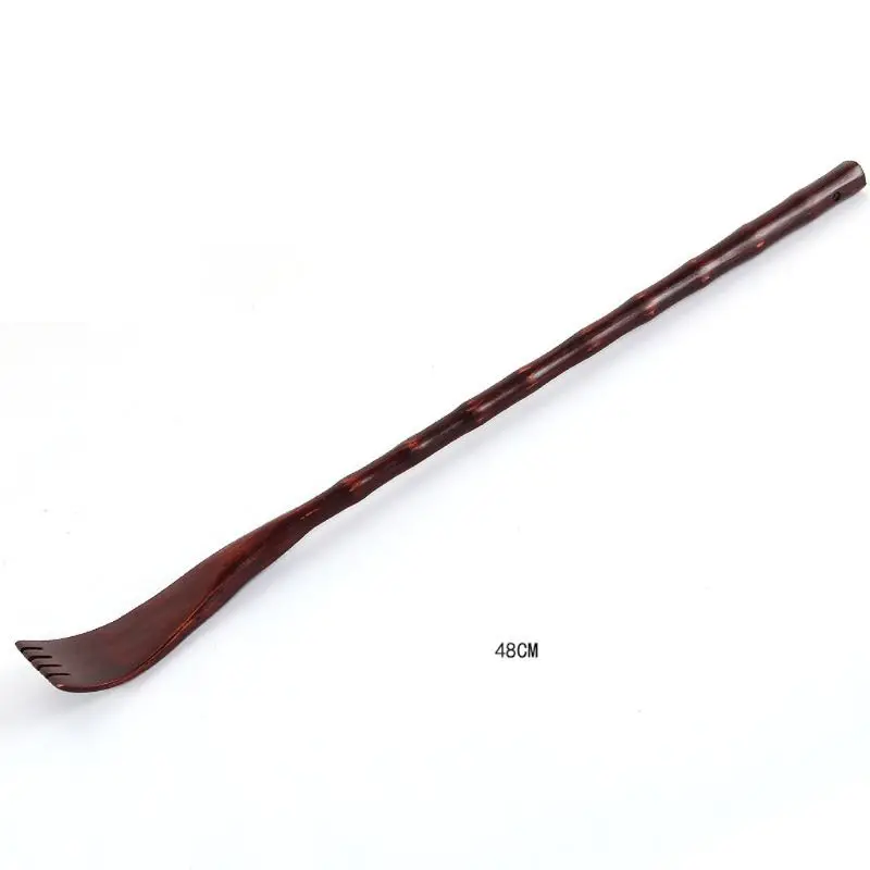 

1Pc Long Natural Wood Back Scratcher Massager Pen Clip Handy Manually Body Stick M89F