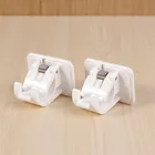 2 шт. самоклеющиеся Шторы подвесные кронштейны штанги организованная держатели Ванная комната номер Полотенца бар крюк Поддержка рельсовый зажим фиксированный зажимы