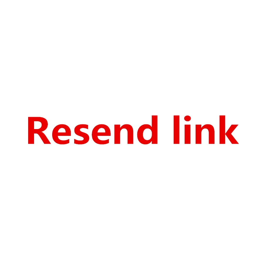 

resend link