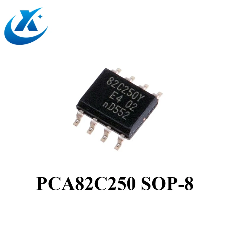 10 шт./лот PCA82C250 A82C250 82C250 лапками углублением SOP-8 может Интерфейс IC CTRLR 170uA 5V новый