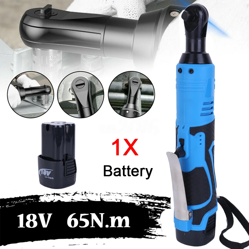 28/18/12V Cordless Electric Wrench Power Tools 3/8 Ratchet Wrench Power Tool Angle Drill Screwdriver 85/65/45N.m Electric Wrench