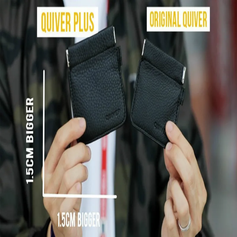 Колчан VDR Plus(Gimmicks и онлайн-инструкции) от Кельвина Chow крупным планом Волшебная монета для фокусов исчезающая Волшебная Кожа забавная