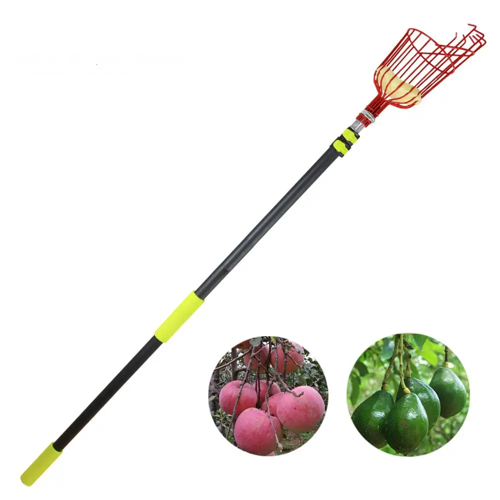 

Телескопическая ручка Extentool для сбора фруктов, из алюминия, 3,6 м