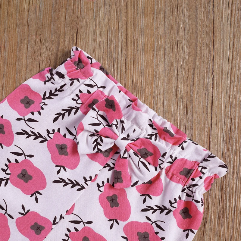 

Liorattin 1-5Years Toddler Baby Girl 2Pcs Autumn Clothing Set Long Sleeve Letter Printed O-Neck Top Floral Pant 2Styles Outfit